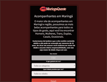 Tablet Screenshot of maringaquente.com